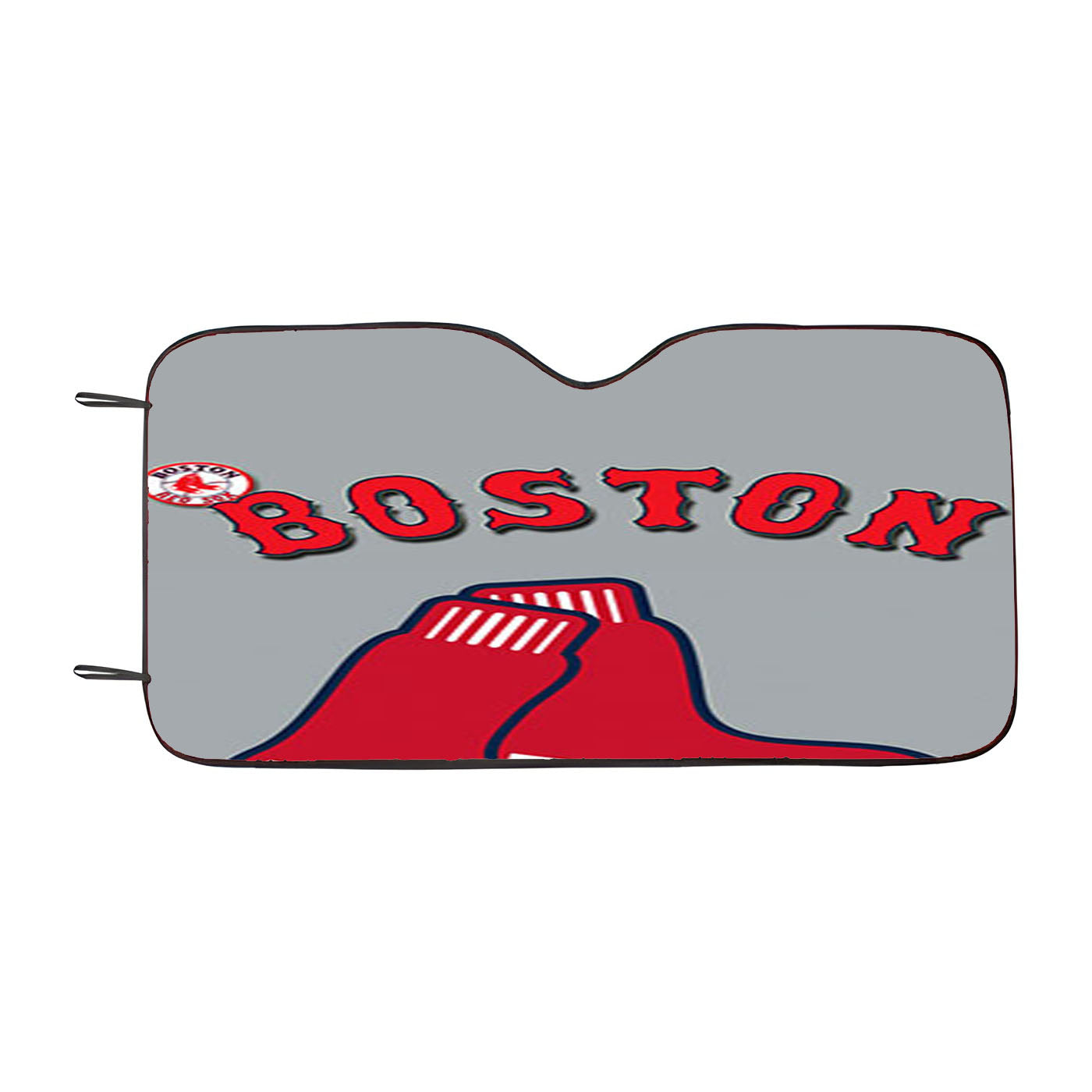 Boston Red Sox Red Car Auto Sun Shade Windshield Cover