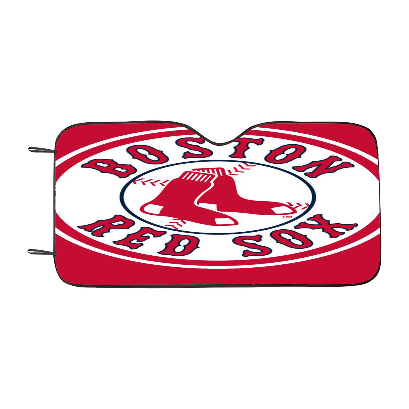 Boston Redsox Logo Car Auto Sun Shade Windshield Cover
