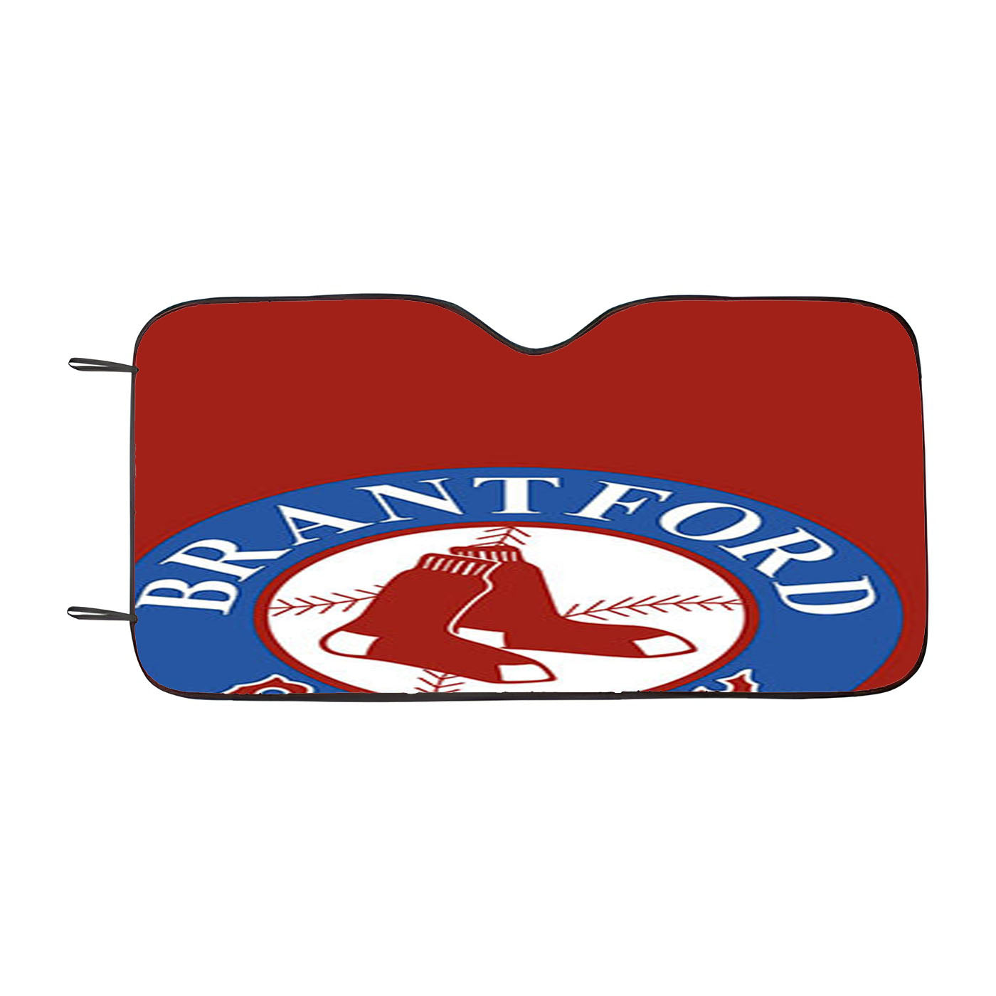 Brantford Red Sox Car Auto Sun Shade Windshield Cover
