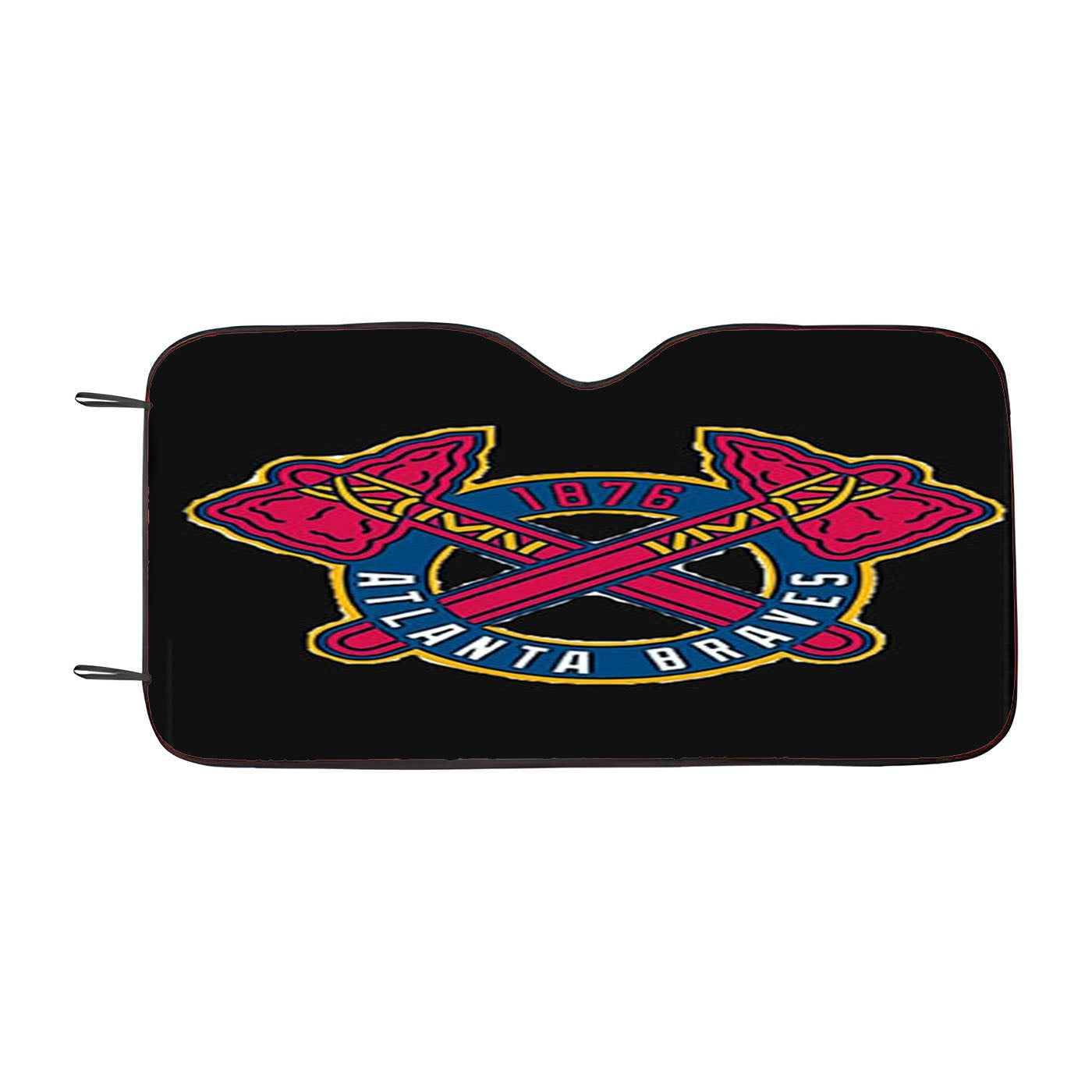 Braves Atlanta Blue Car Auto Sun Shade Windshield Cover