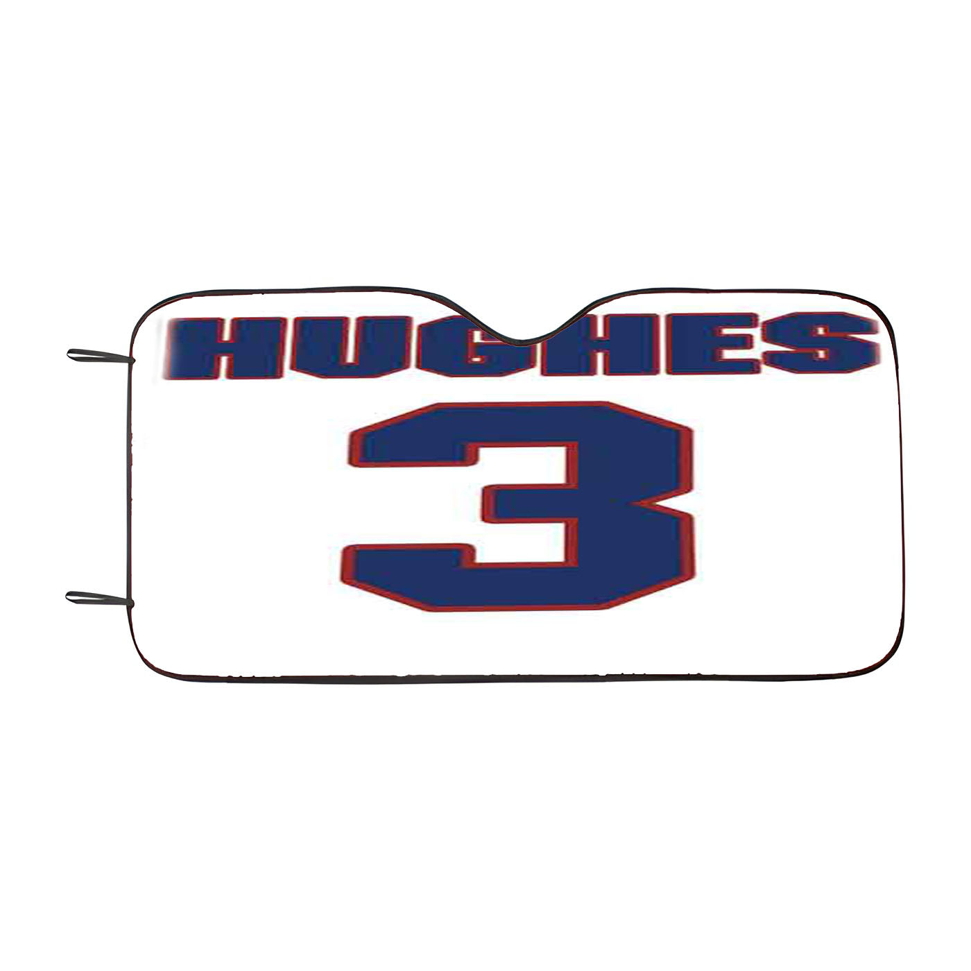 Brent Hughes National Hockey Car Auto Sun Shade Windshield Cover