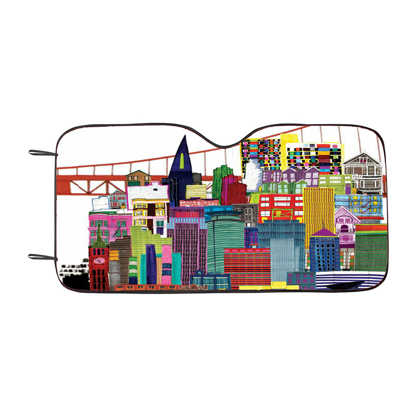 Brooklyn Car Auto Sun Shade Windshield Cover