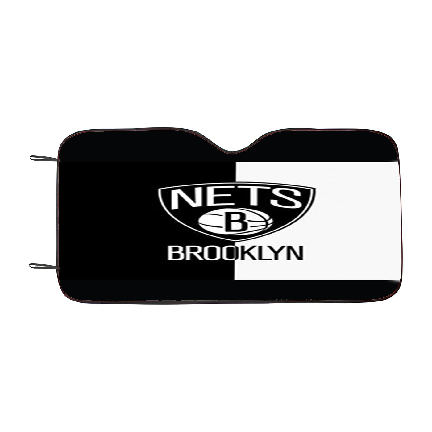 Brooklyn Cover Black White Car Auto Sun Shade Windshield Cover
