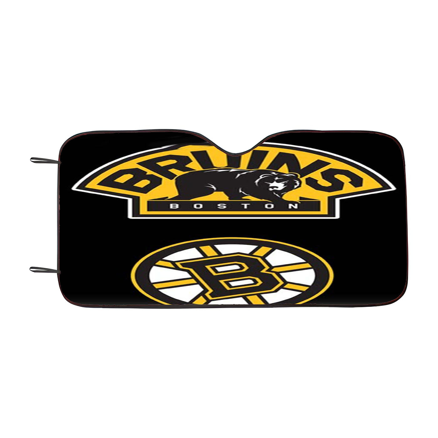 Bruins Boston Car Auto Sun Shade Windshield Cover