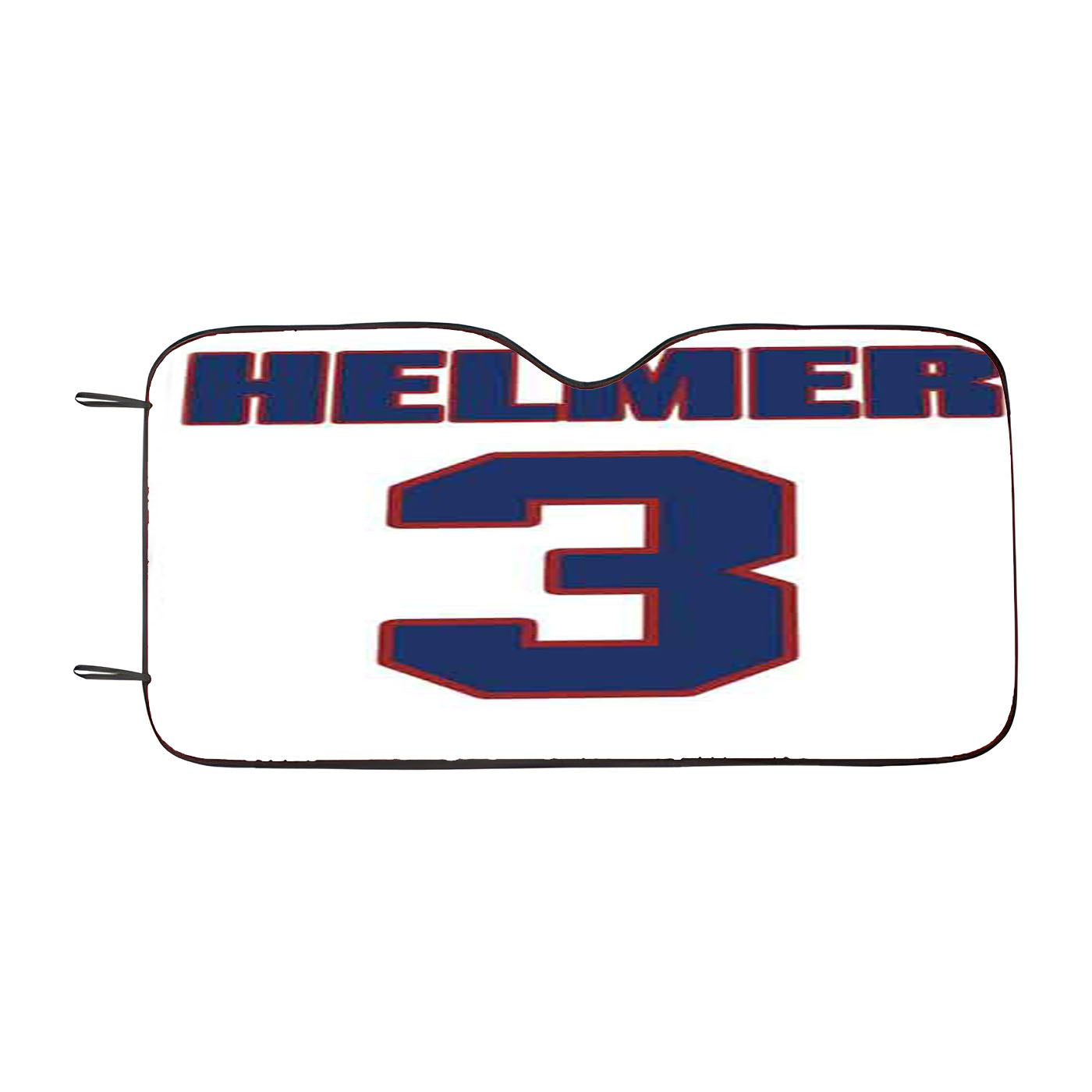 Bryan Helmer National Hockey Car Auto Sun Shade Windshield Cover