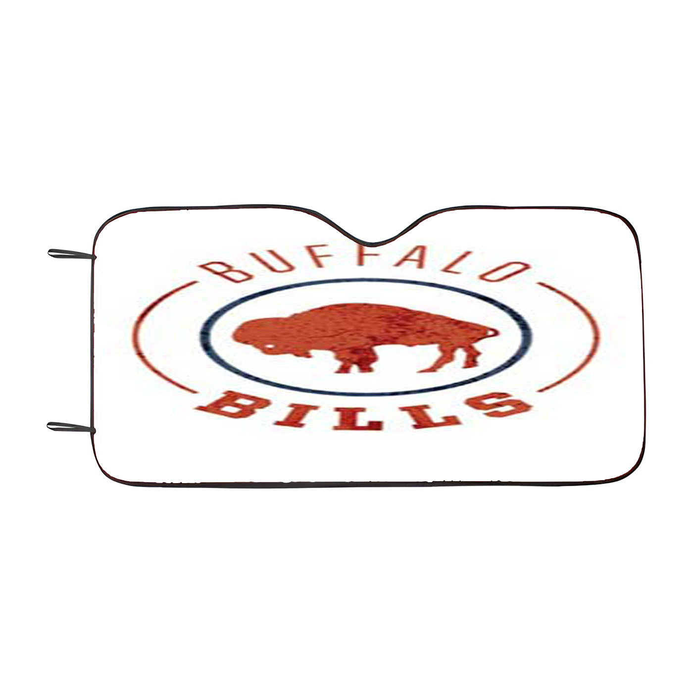Buffalo Bills Concentric Logo Car Auto Sun Shade Windshield Cover