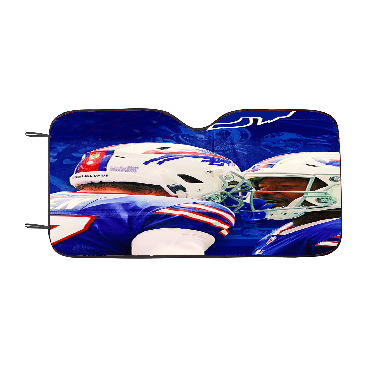 Buffalo Bills Taylor Squad Car Auto Sun Shade Windshield Cover