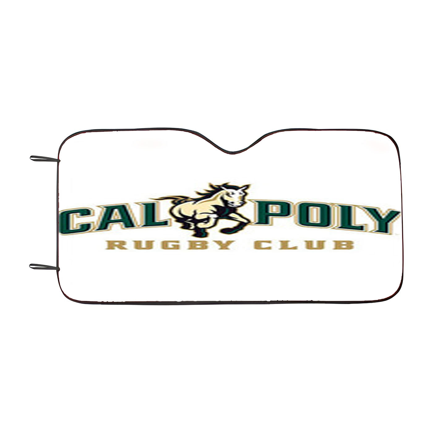 Call Poly Rugby Club Car Auto Sun Shade Windshield Cover