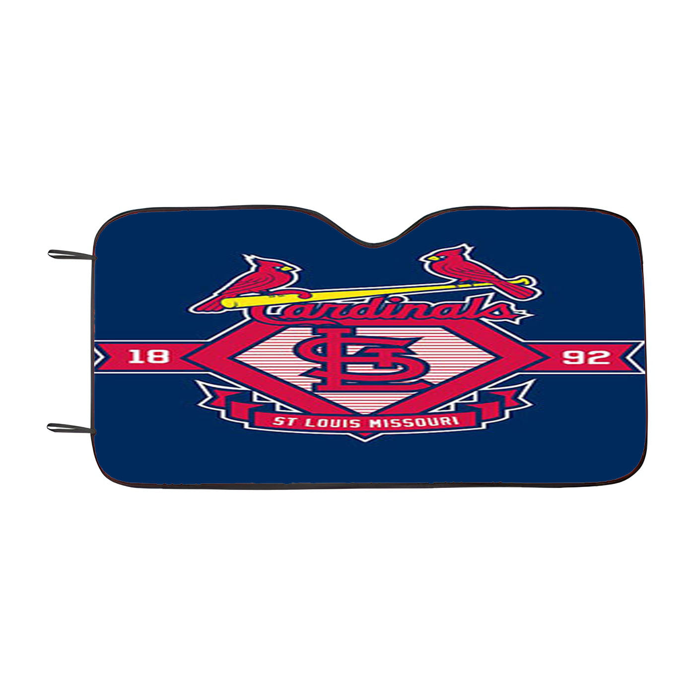 Cardinals Car Auto Sun Shade Windshield Cover