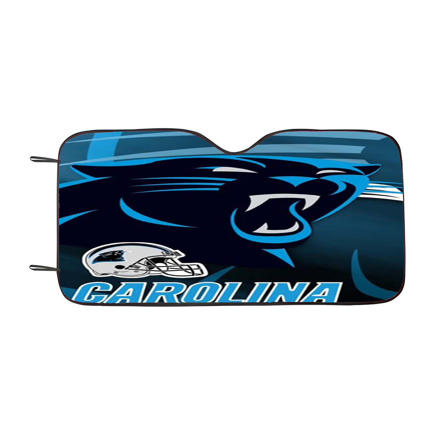 Carolina Panthers Car Auto Sun Shade Windshield Cover