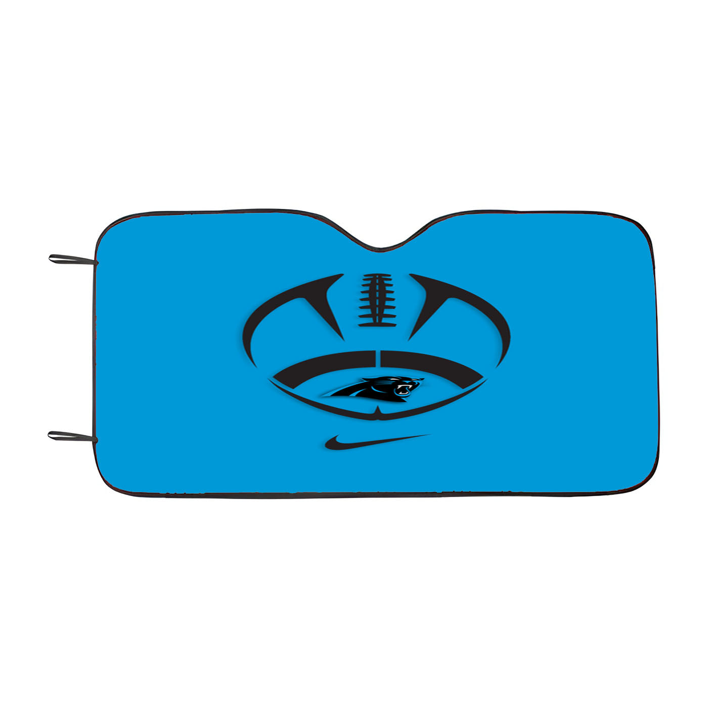Carolina Panthers Blue Logo Car Auto Sun Shade Windshield Cover