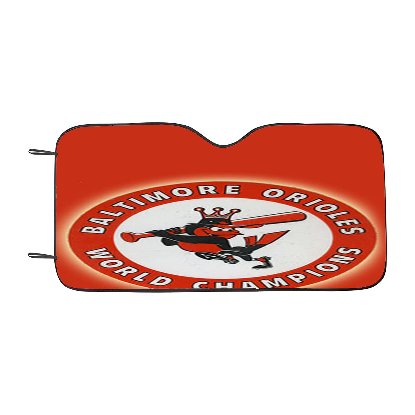 Champion Orioles Car Auto Sun Shade Windshield Cover