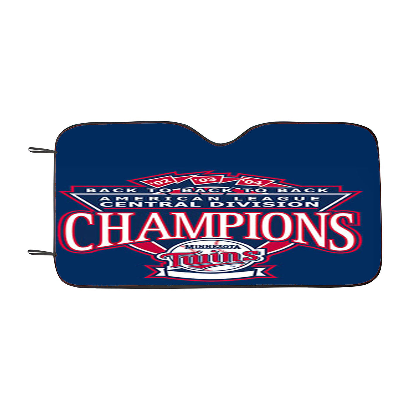 Champion Twins Car Auto Sun Shade Windshield Cover