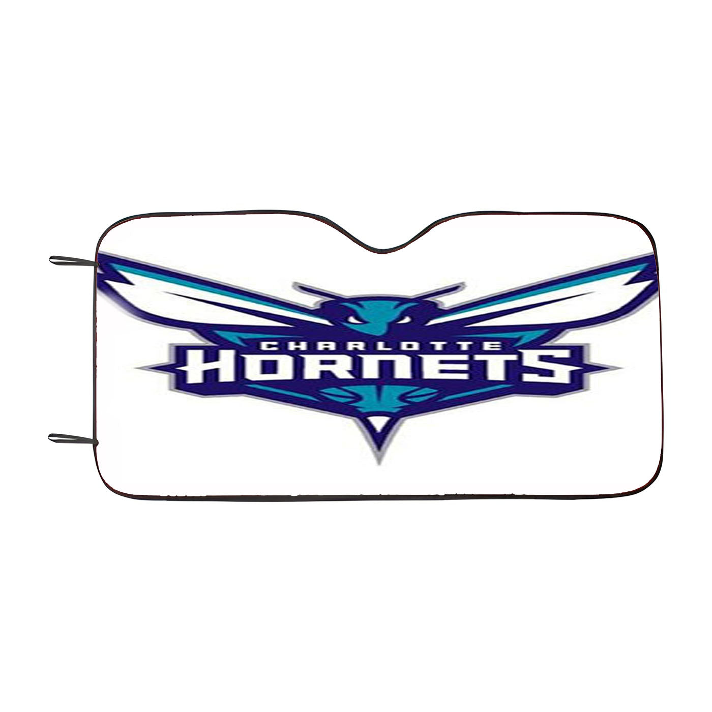 Charlotte Hornets 2 Car Auto Sun Shade Windshield Cover