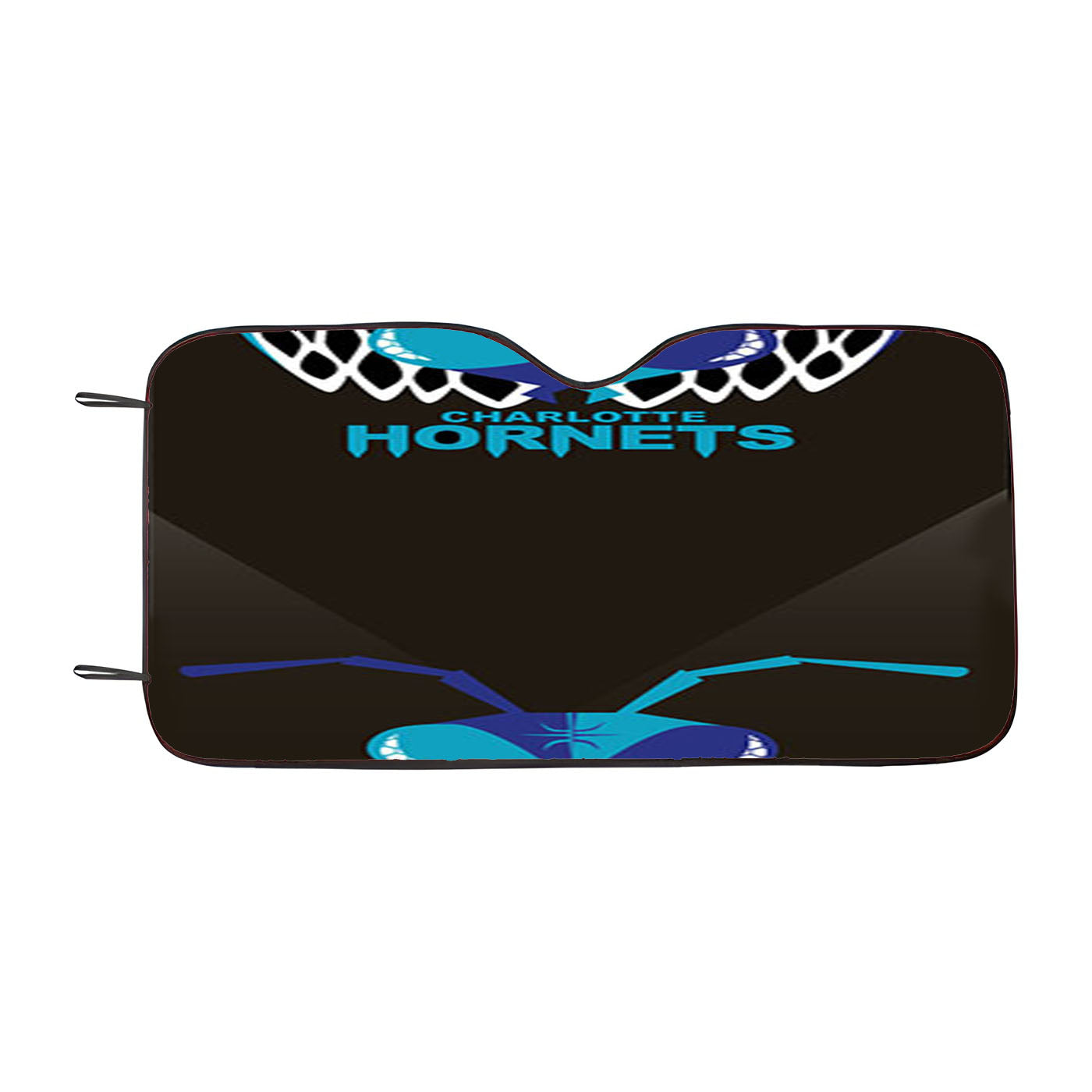 Charlotte Hornets Art Car Auto Sun Shade Windshield Cover