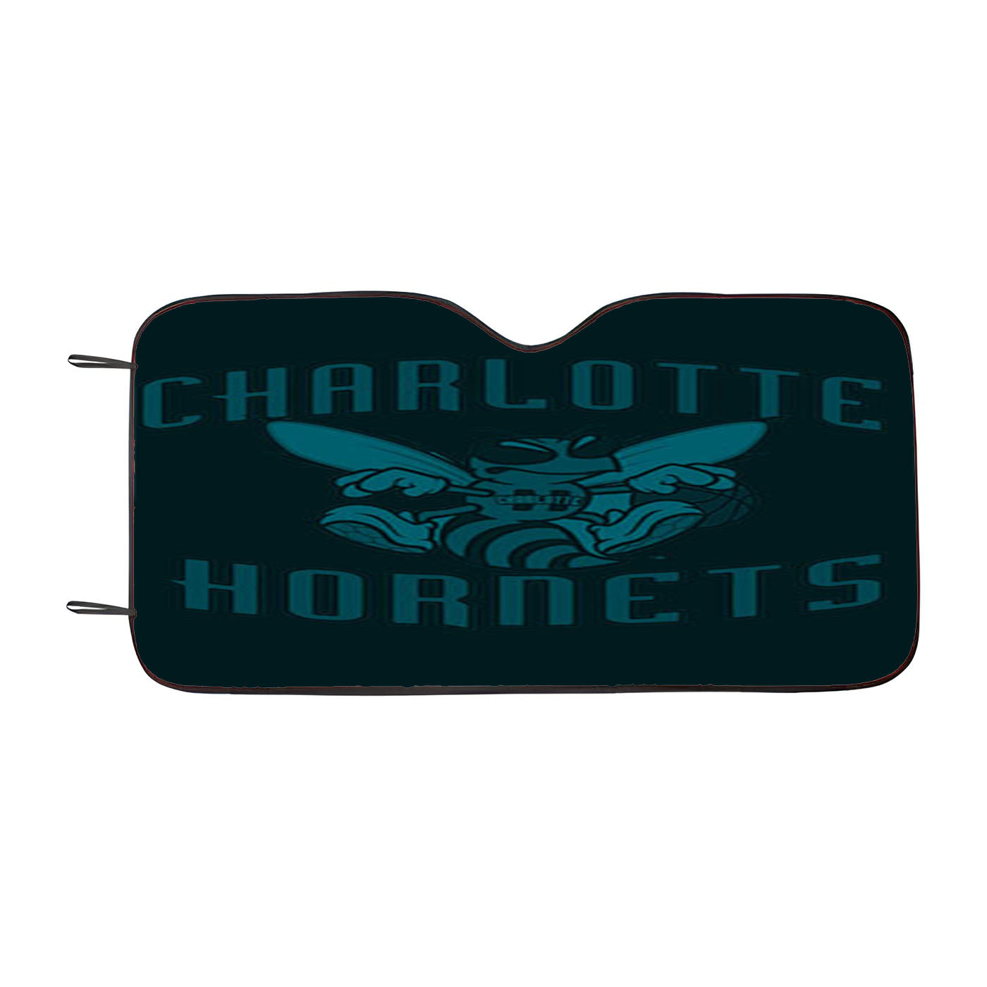 Charlotte Hornets Blue Black Car Auto Sun Shade Windshield Cover