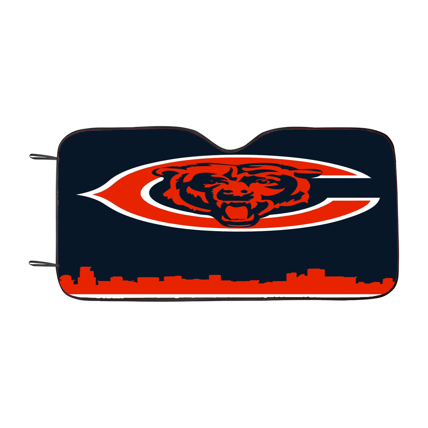 Chicago Bears Town Car Auto Sun Shade Windshield Cover