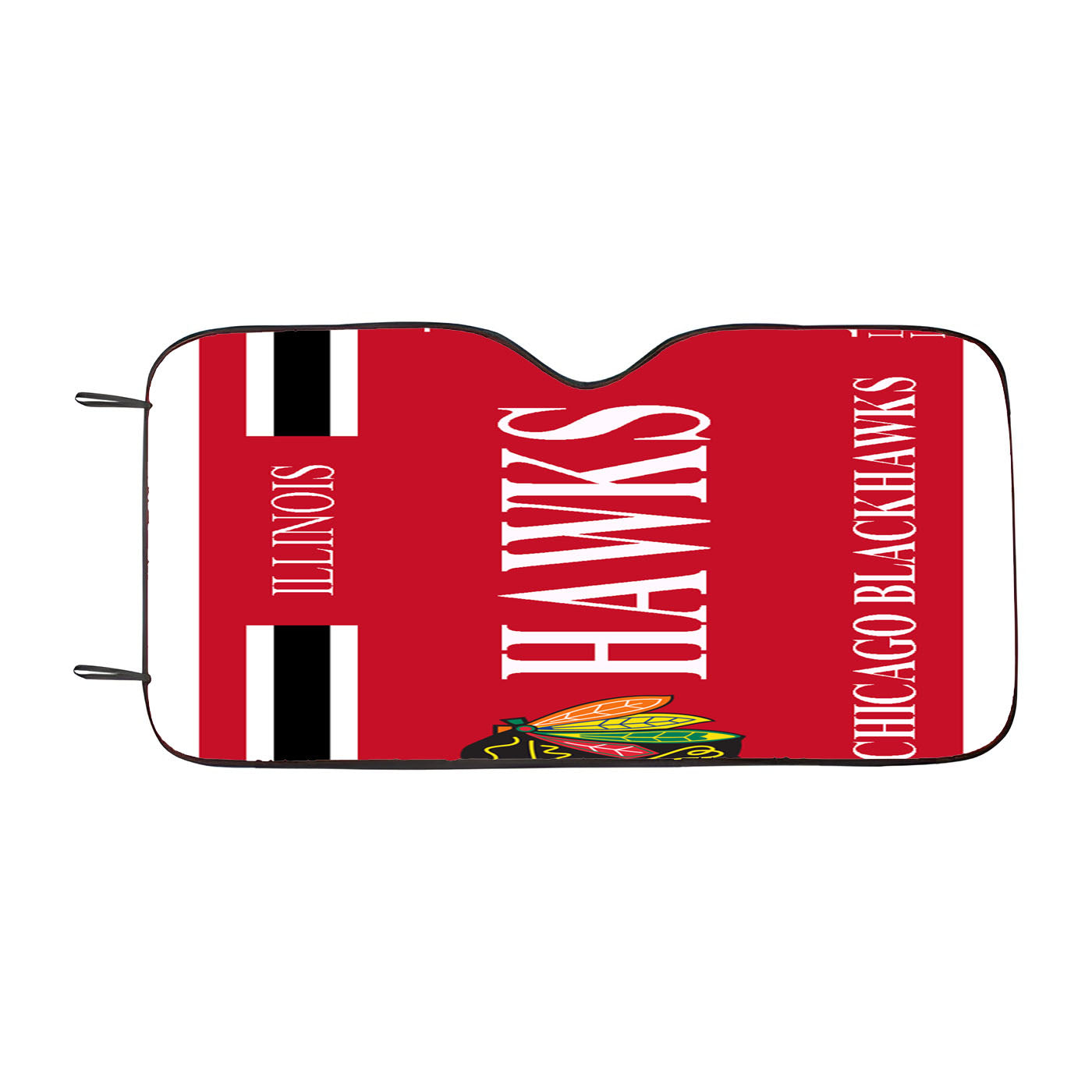 Chicago Blackhawks Car Auto Sun Shade Windshield Cover