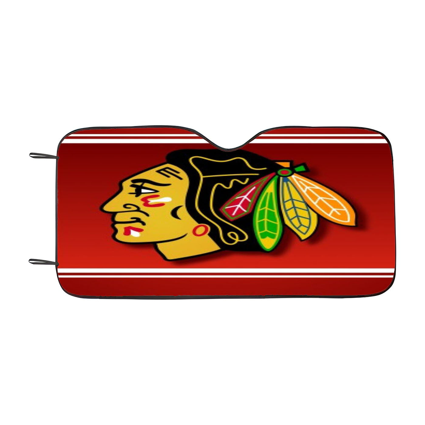 Chicago Blackhawks Nhl Ice Hokey Car Auto Sun Shade Windshield Cover