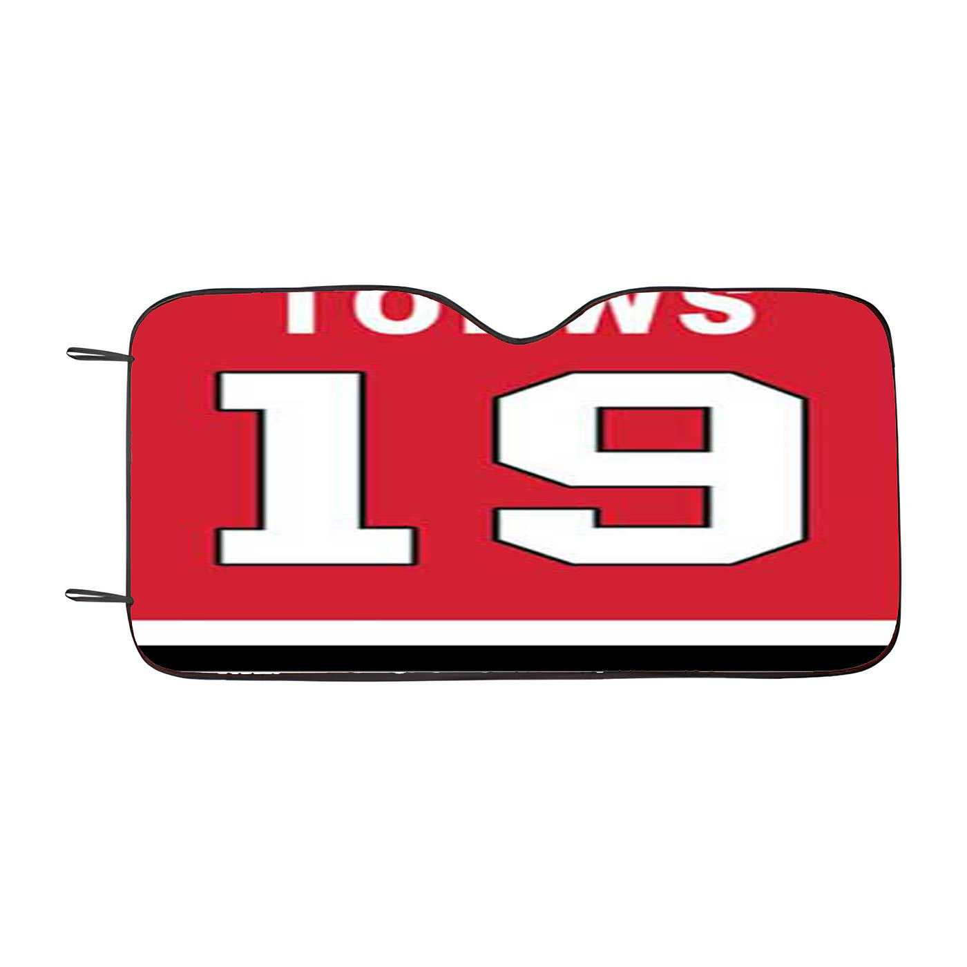 Chicago Blackhawks Toews Jersey 2 Car Auto Sun Shade Windshield Cover