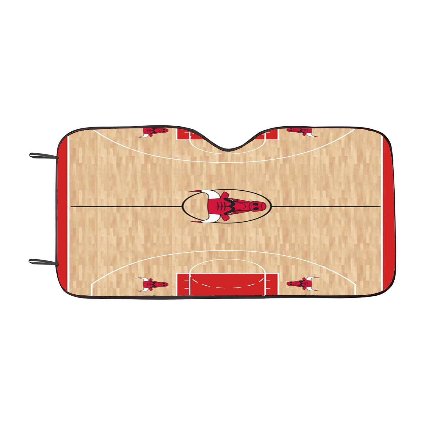 Chicago Bulls Basket Basket Ball Club Car Auto Sun Shade Windshield Cover