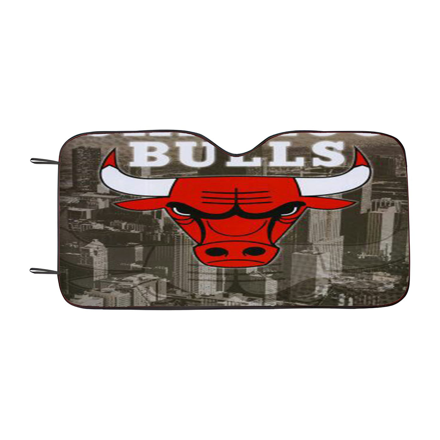 Chicago Bulls Fc Car Auto Sun Shade Windshield Cover
