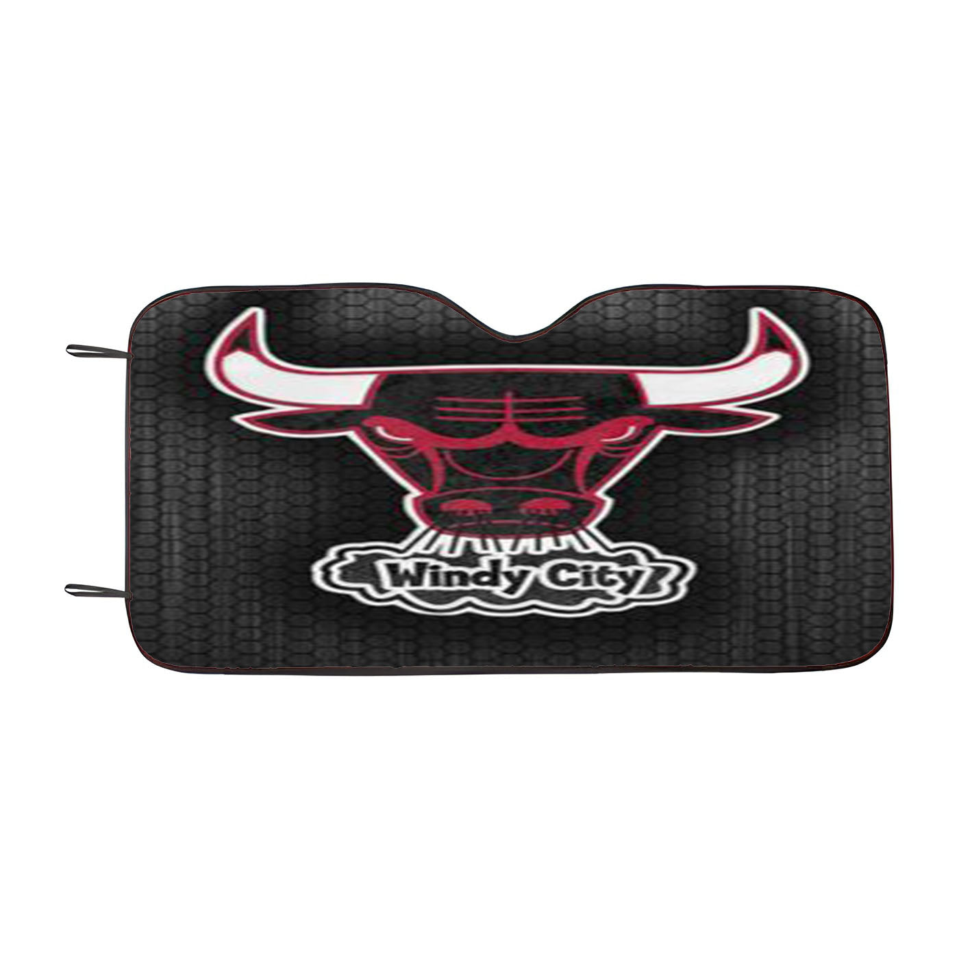 Chicago Bulls Logo Car Auto Sun Shade Windshield Cover