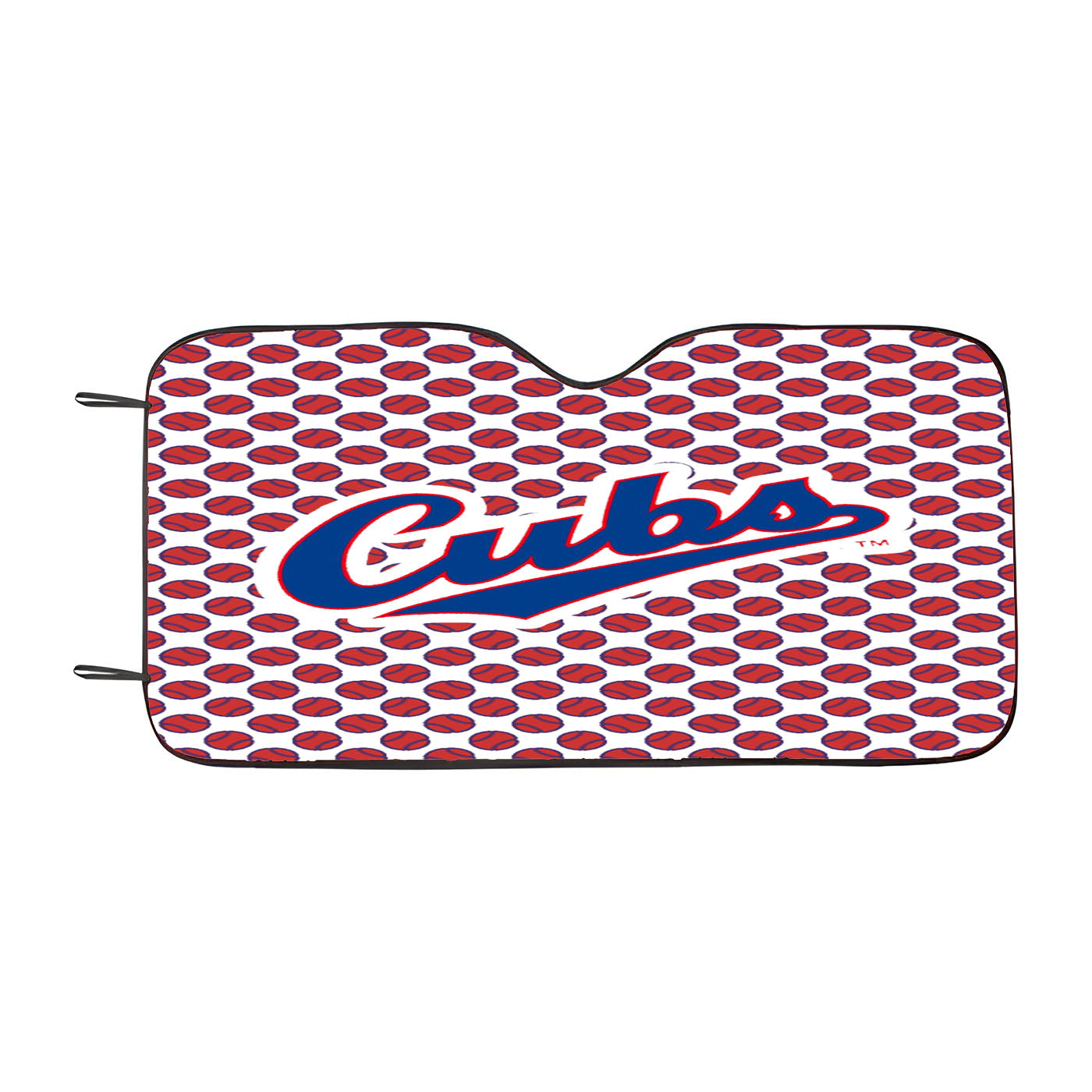 Chicago Cubs Baseball Polka Dot Car Auto Sun Shade Windshield Cover