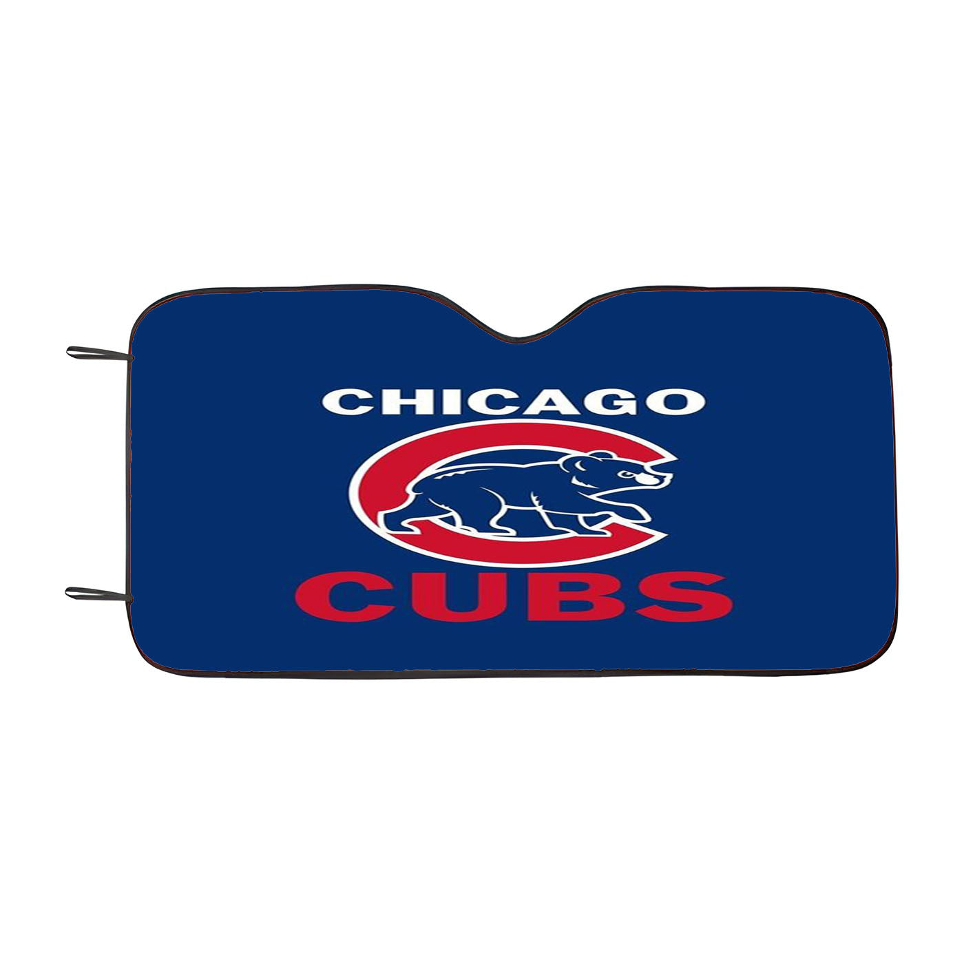 Chicago Cubs Bear Logo Style Car Auto Sun Shade Windshield Cover