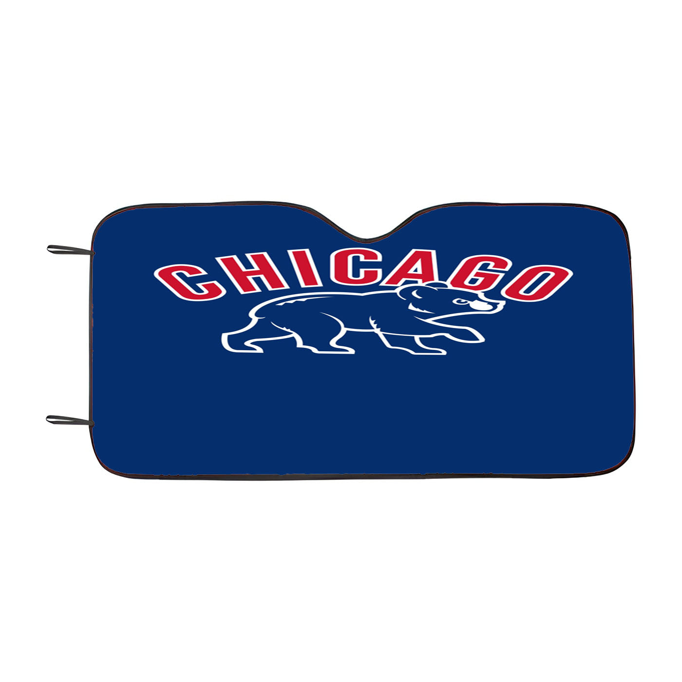 Chicago Cubs Bear Mlb Team Car Auto Sun Shade Windshield Cover