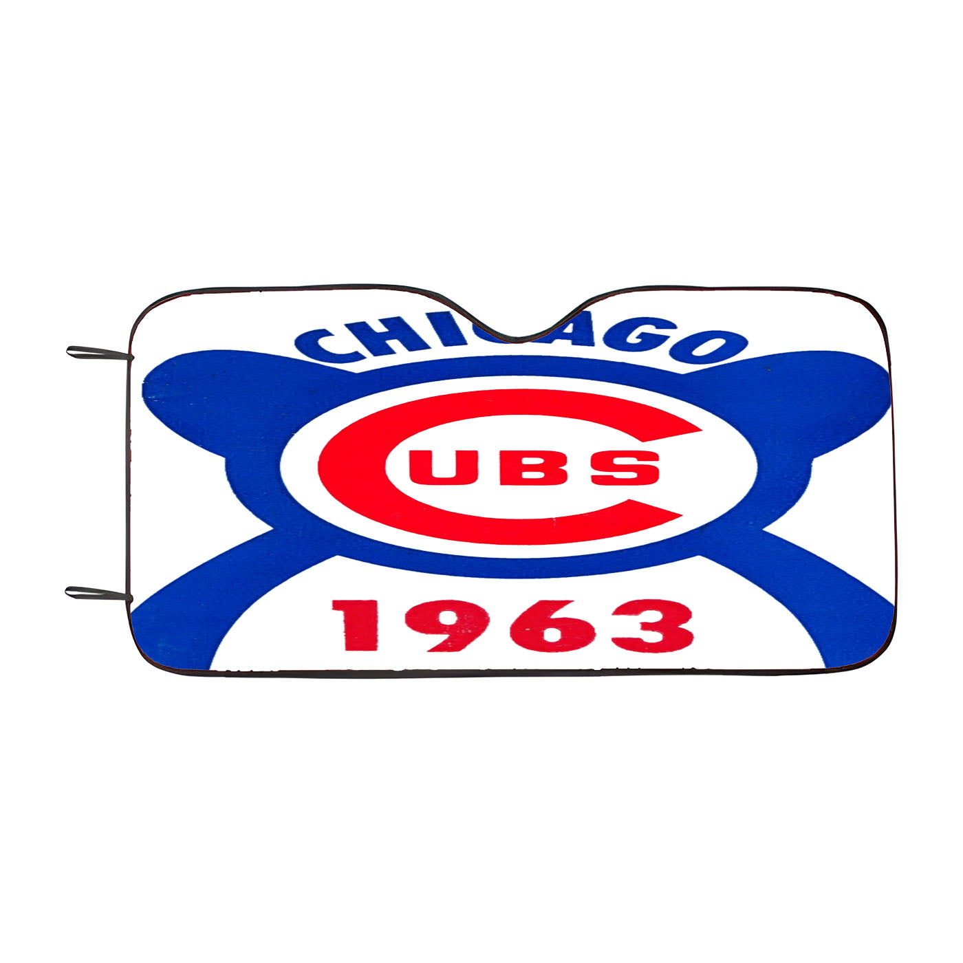Chicago Cubs Bear Silhouette 1963 Car Auto Sun Shade Windshield Cover