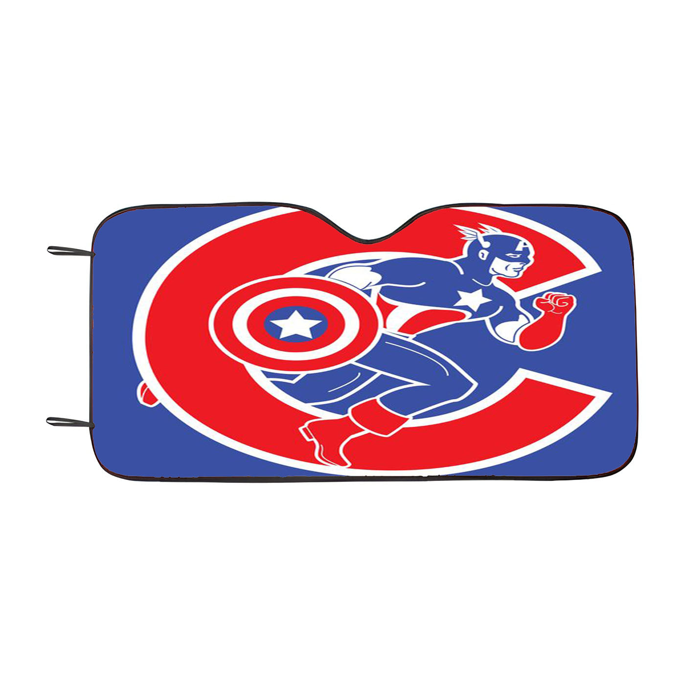 Chicago Cubs Captain A Car Auto Sun Shade Windshield Cover