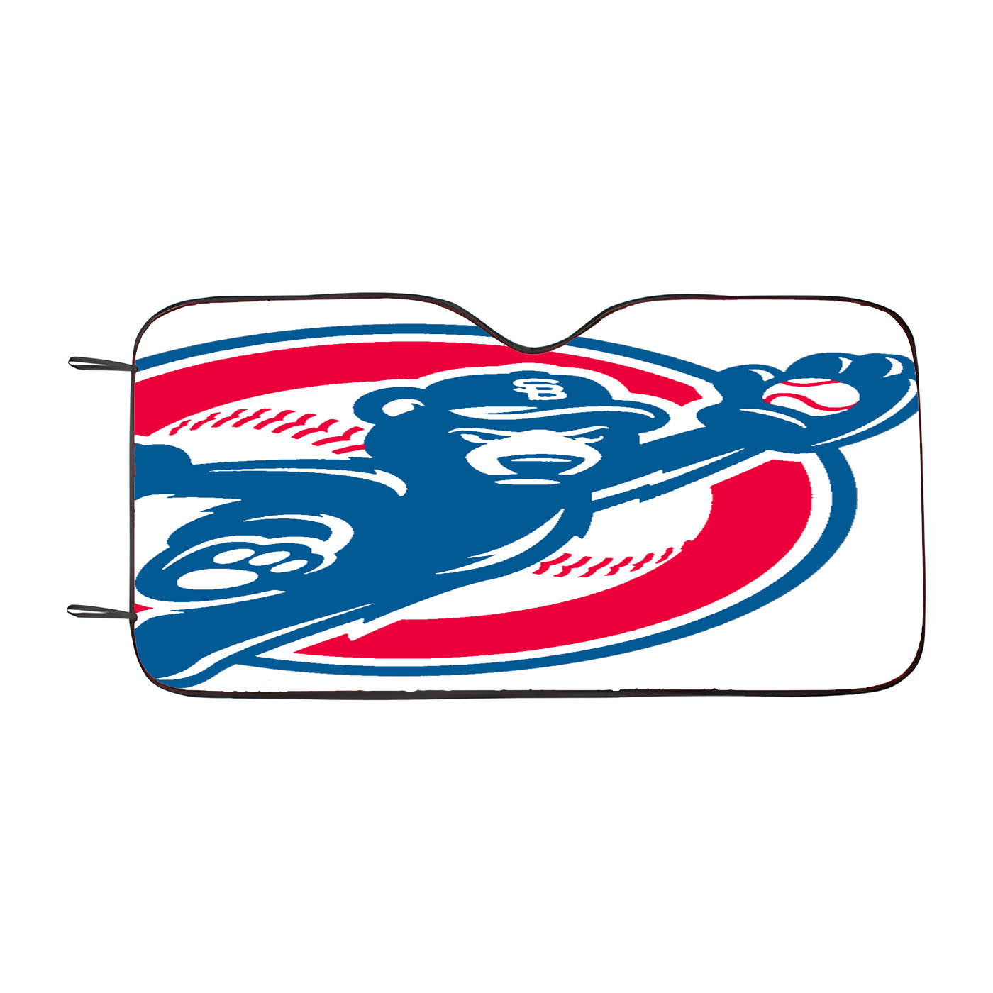 Chicago Cubs Catch The Ball Car Auto Sun Shade Windshield Cover