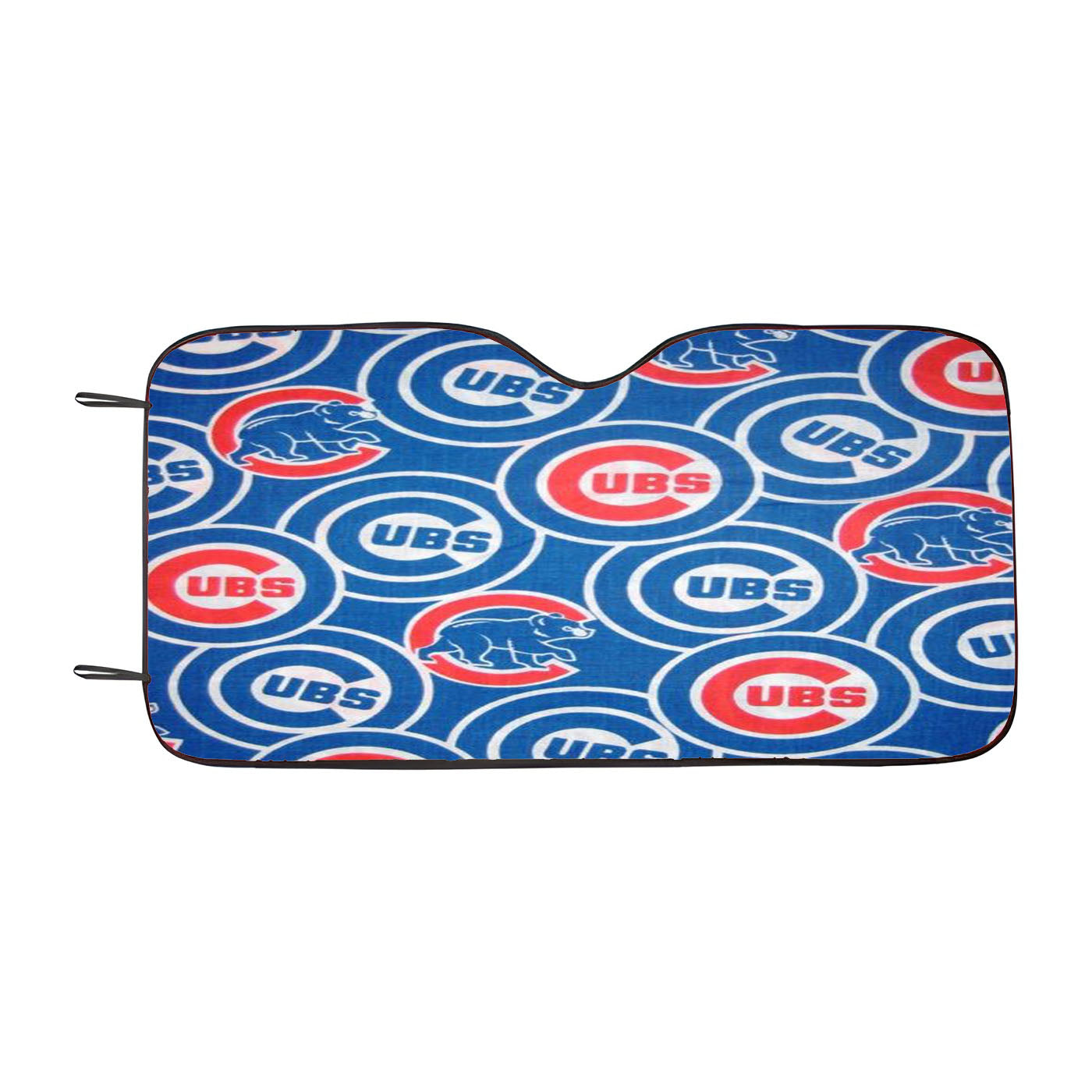 Chicago Cubs Full Pattern Car Auto Sun Shade Windshield Cover