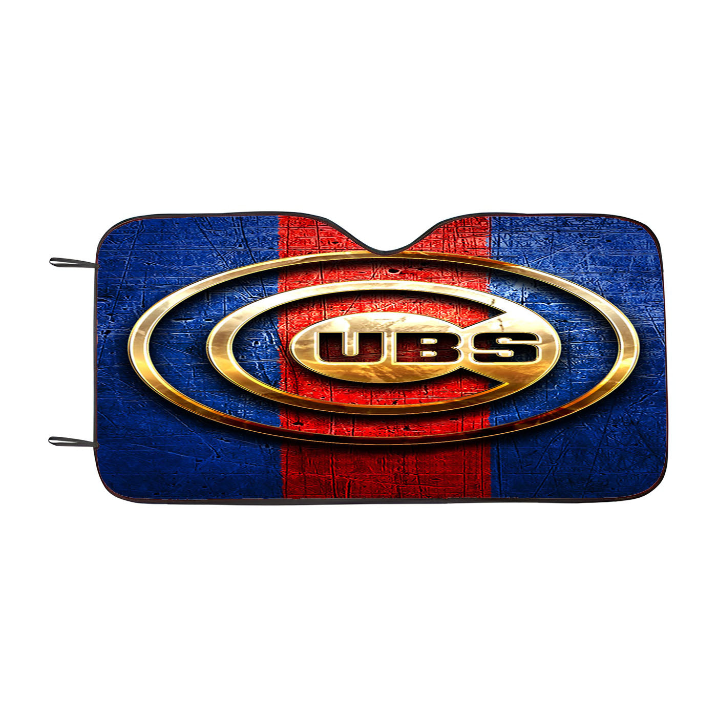 Chicago Cubs Golden American Baseball Car Auto Sun Shade Windshield Cover