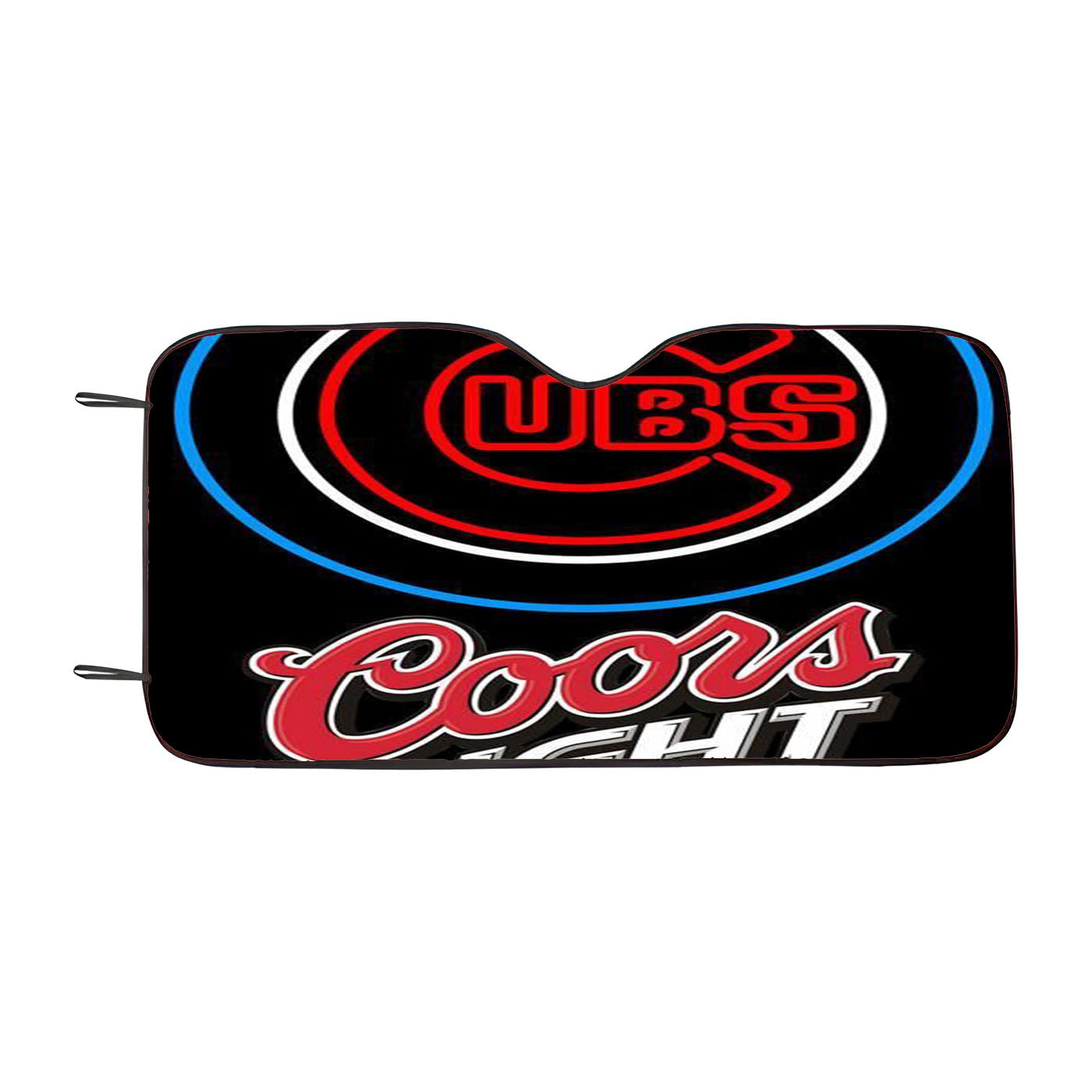 Chicago Cubs Light House Car Auto Sun Shade Windshield Cover
