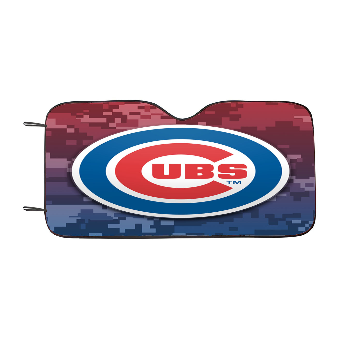 Chicago Cubs Logo Camo Car Auto Sun Shade Windshield Cover