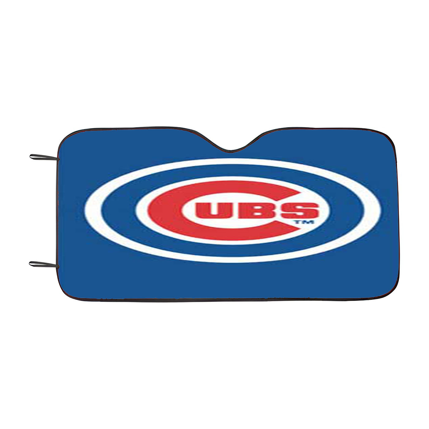 Chicago Cubs Logo On Blue Car Auto Sun Shade Windshield Cover