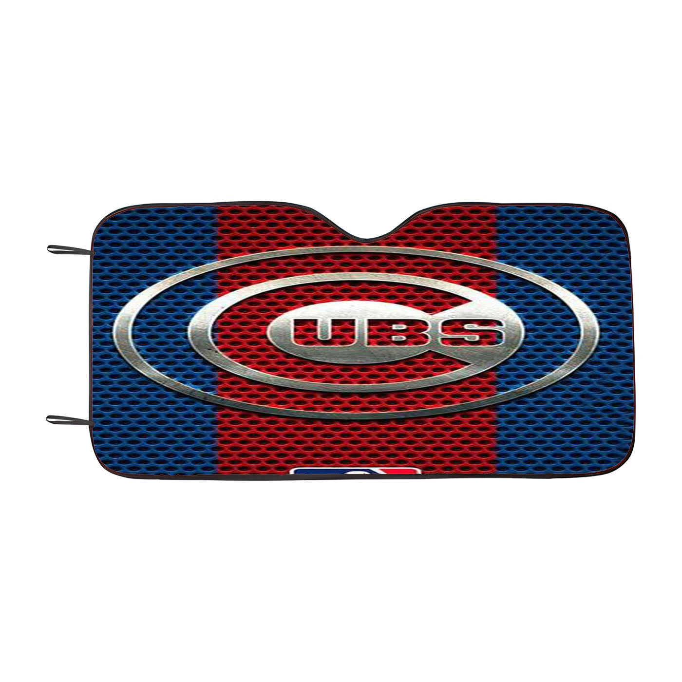 Chicago Cubs Metal Logo Car Auto Sun Shade Windshield Cover