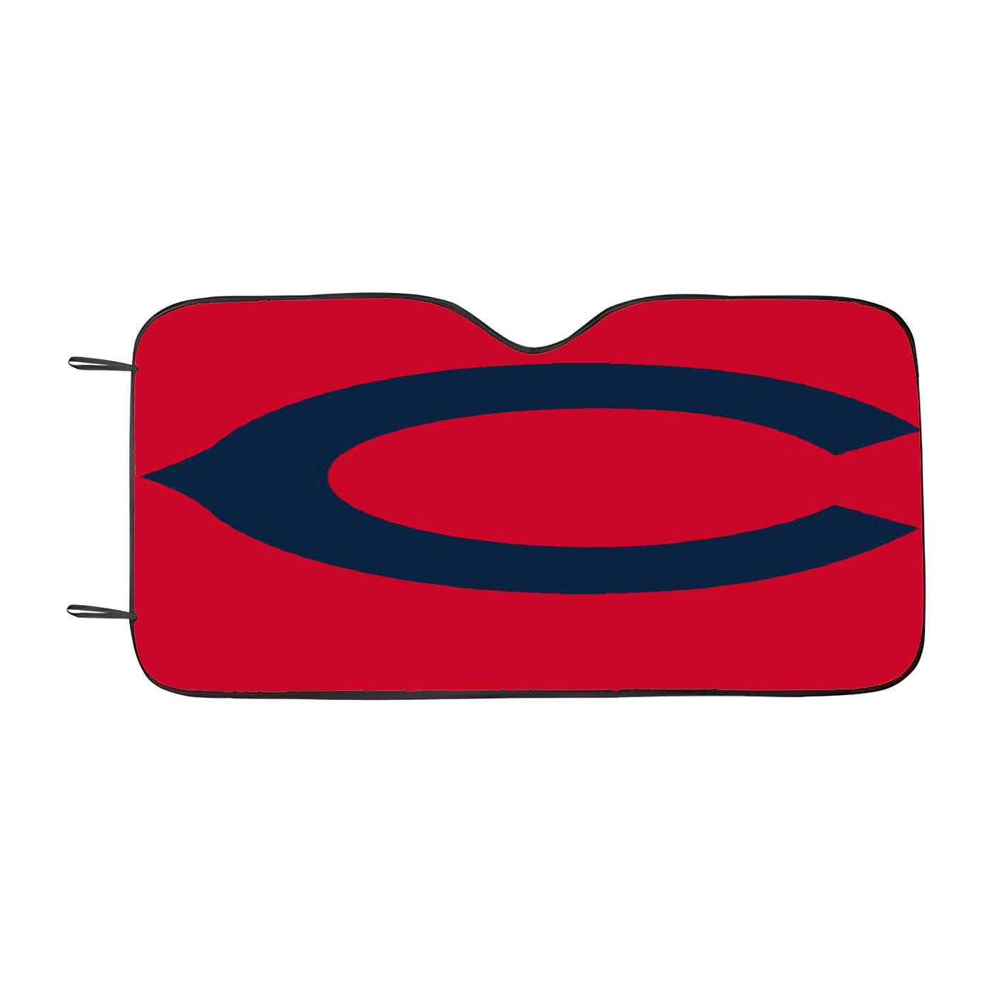Chicago Cubs On The Red Car Auto Sun Shade Windshield Cover