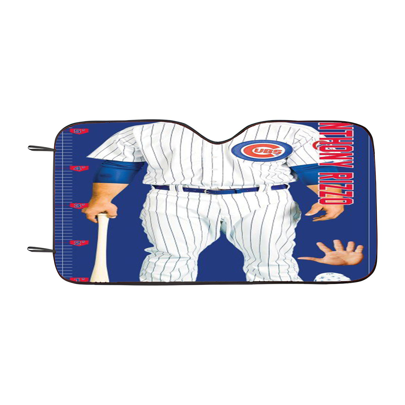 Chicago Cubs Player Car Auto Sun Shade Windshield Cover