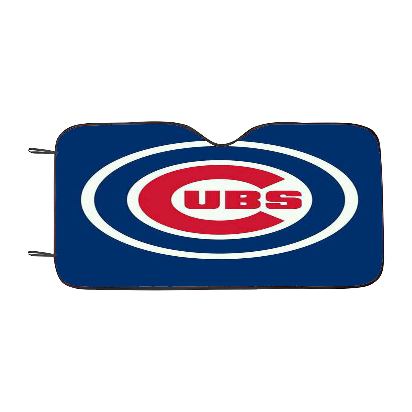 Chicago Cubs Red White Blue Car Auto Sun Shade Windshield Cover