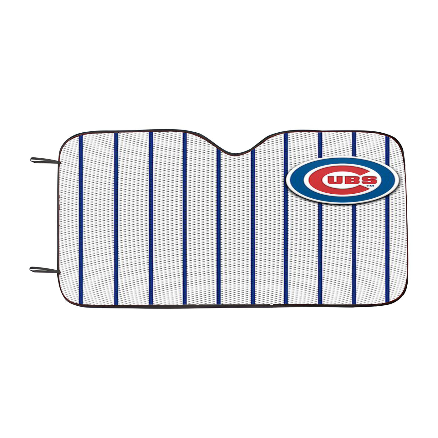 Chicago Cubs Stripe Baseball Car Auto Sun Shade Windshield Cover