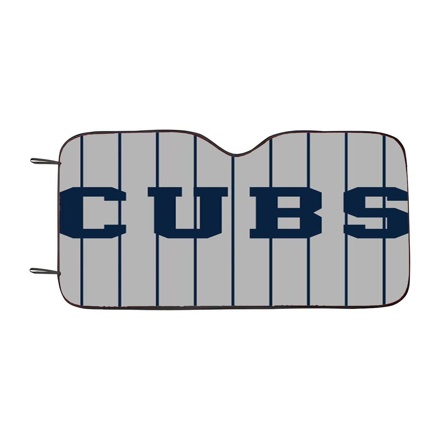 Chicago Cubs Stripers Car Auto Sun Shade Windshield Cover