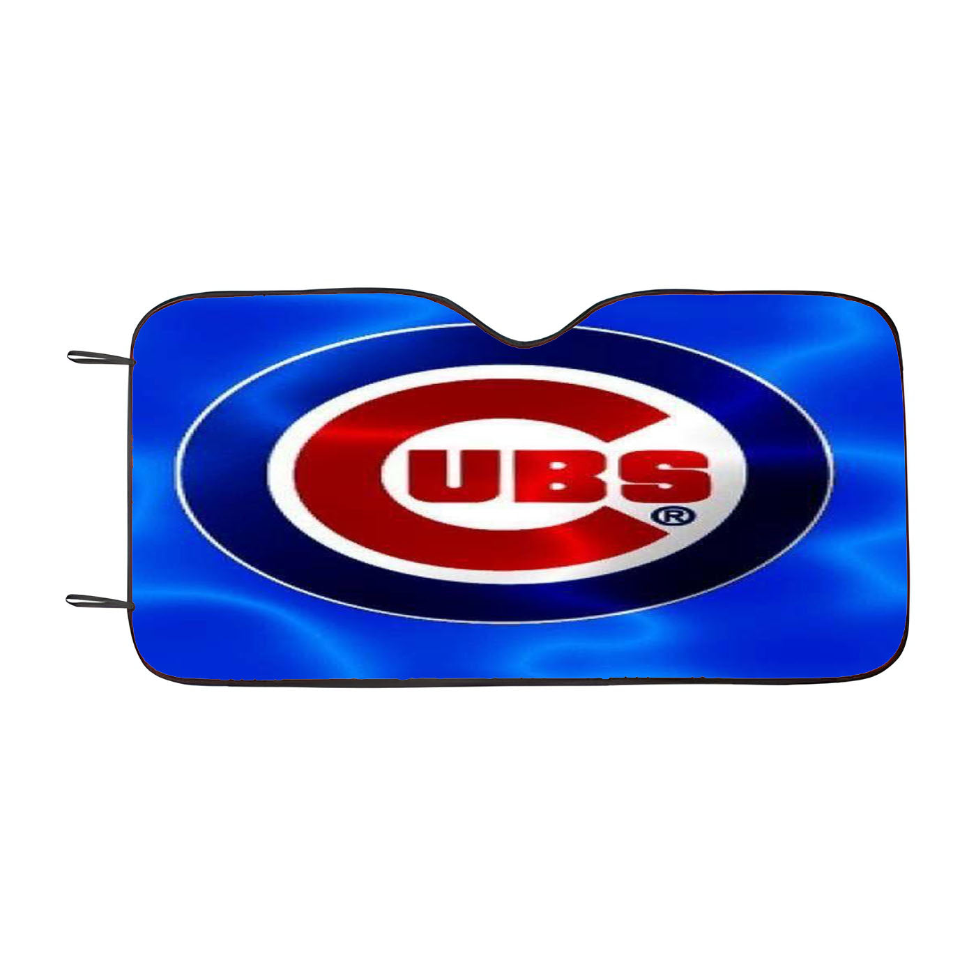 Chicago Cubs Wave Logo Car Auto Sun Shade Windshield Cover