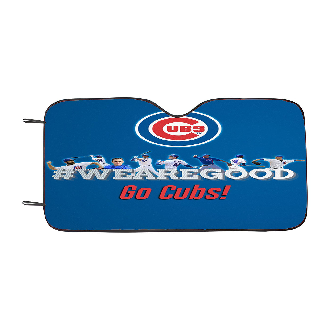 Chicago Cubs We Are Good Car Auto Sun Shade Windshield Cover