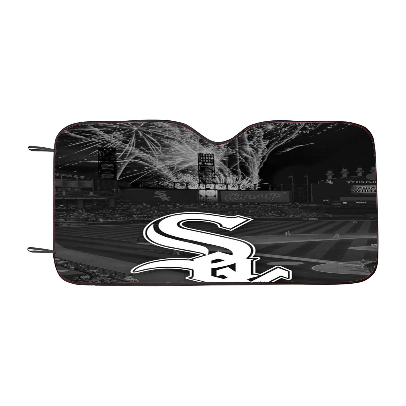 Chicago White Sox Stadium Logo Car Auto Sun Shade Windshield Cover
