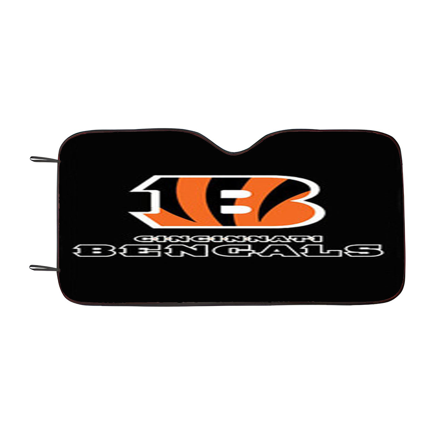 Cincinnati Bengals Black Car Auto Sun Shade Windshield Cover
