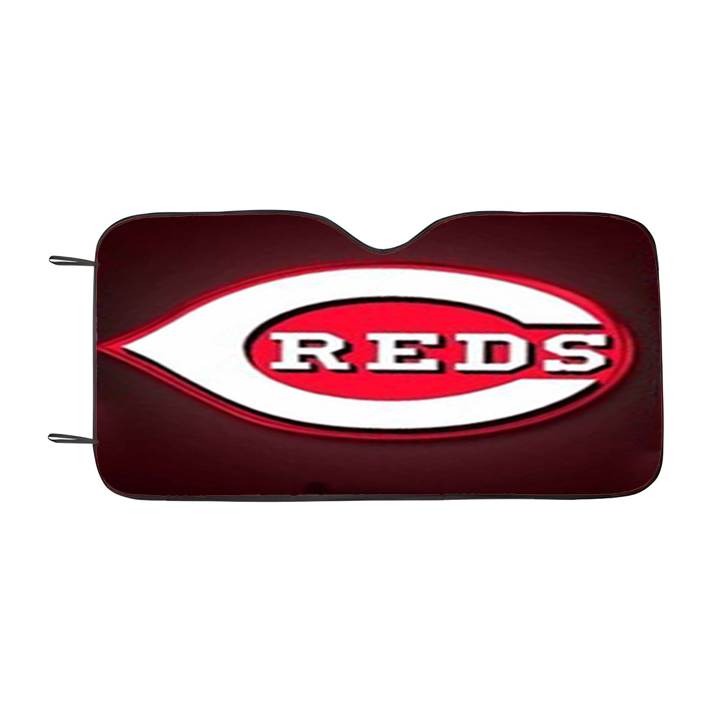 Cincinnati Reds 2 Car Auto Sun Shade Windshield Cover