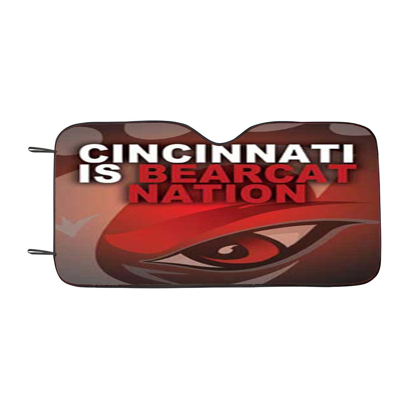 Cinncinnati Bearcats Nation Car Auto Sun Shade Windshield Cover